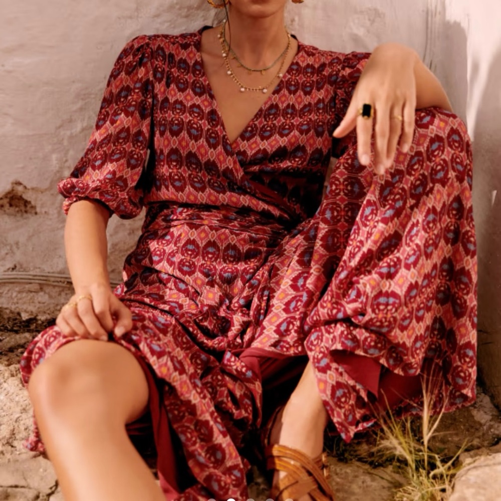 Sezane Calypso Maxi Dress - Size 36